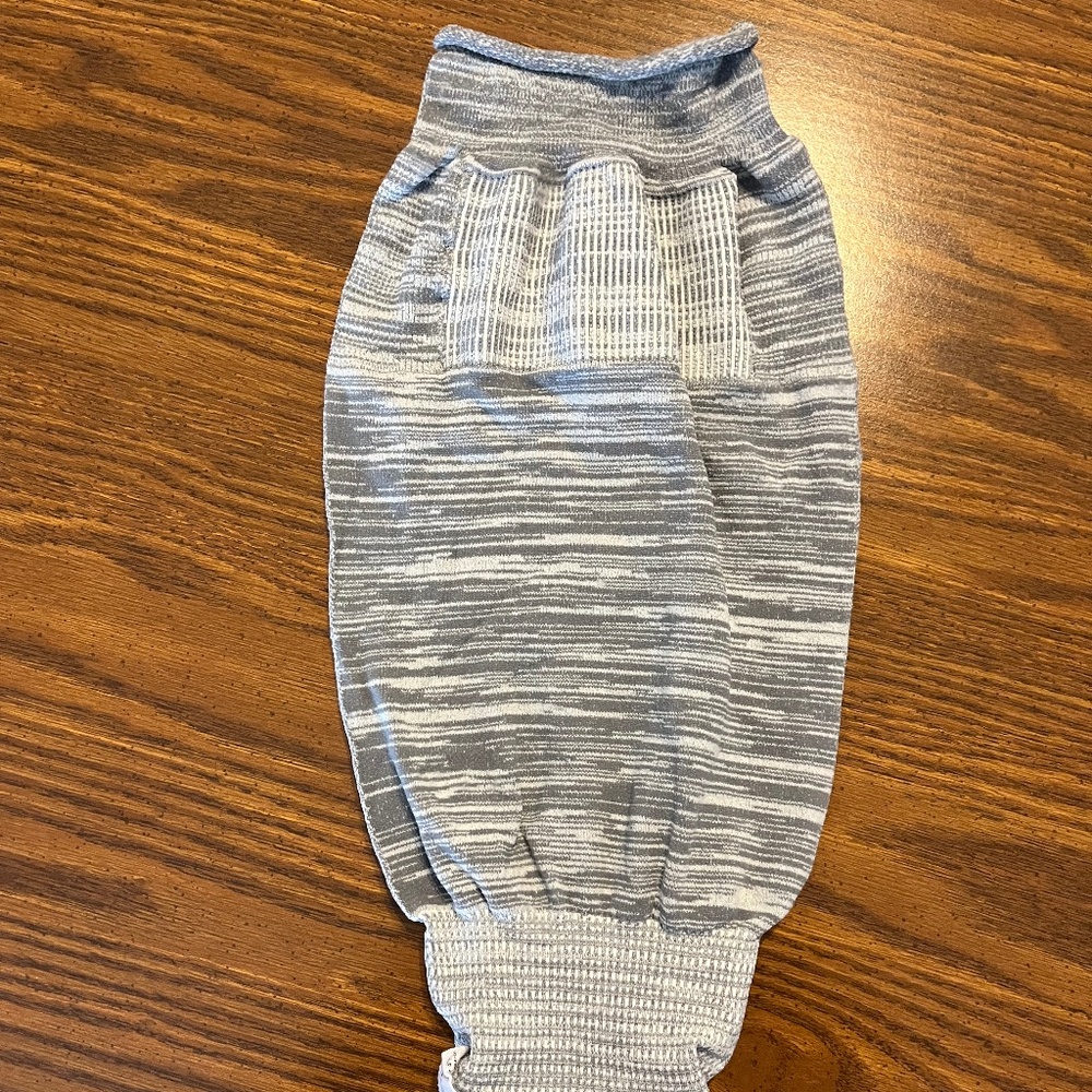 Swaddelini Newborn Swaddle- Original- 6-12 lbs. Gray and White